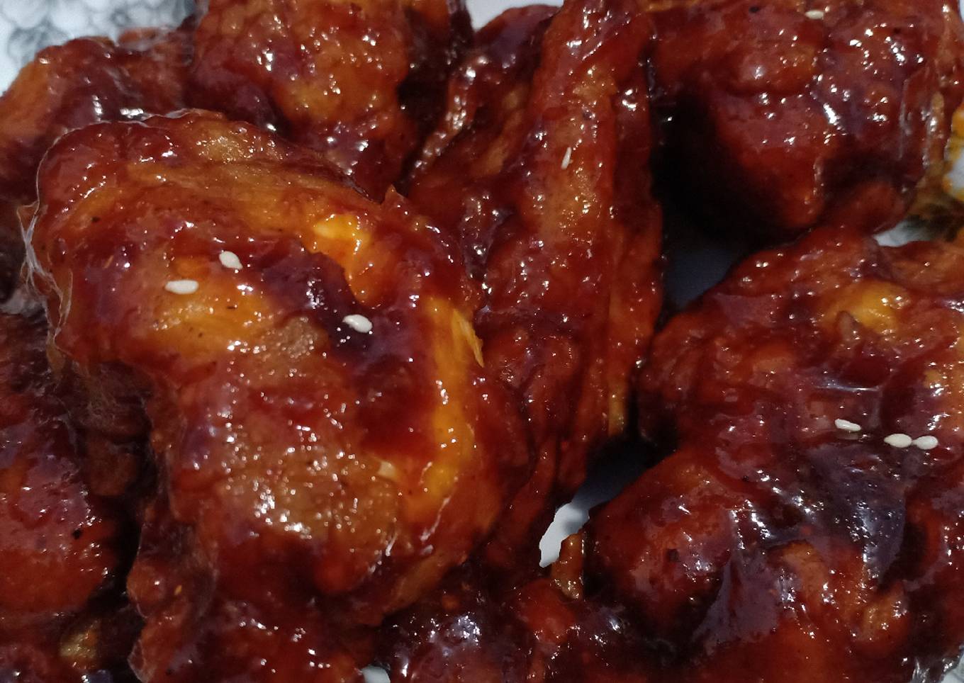 Resep 22. Fire Chicken Ala Richeese 🍗🔥 yang Lezat Sekali