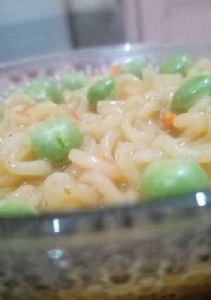 A picture of Chatt patta noodles.
