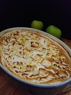 Una foto de Postre de manzana 🍏