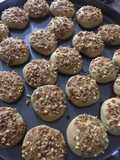Galletitas de naranja con praliné de maní