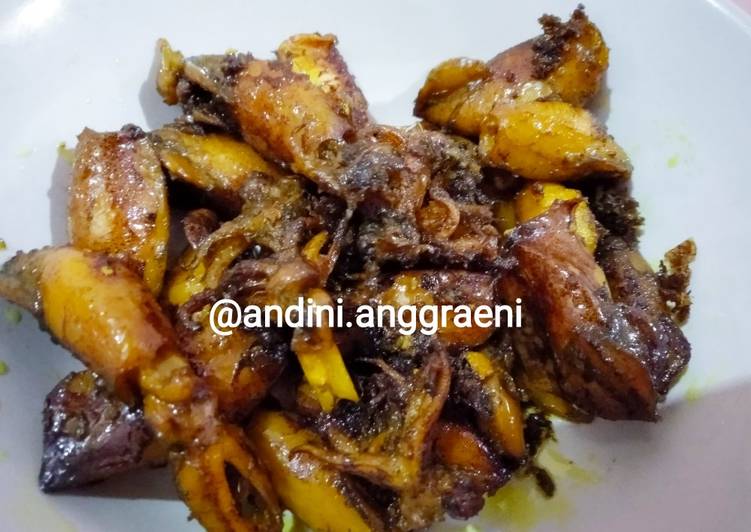 Baby cumi goreng tips