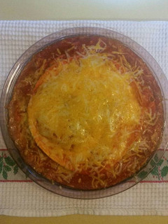 A picture of Enchilada Stack.