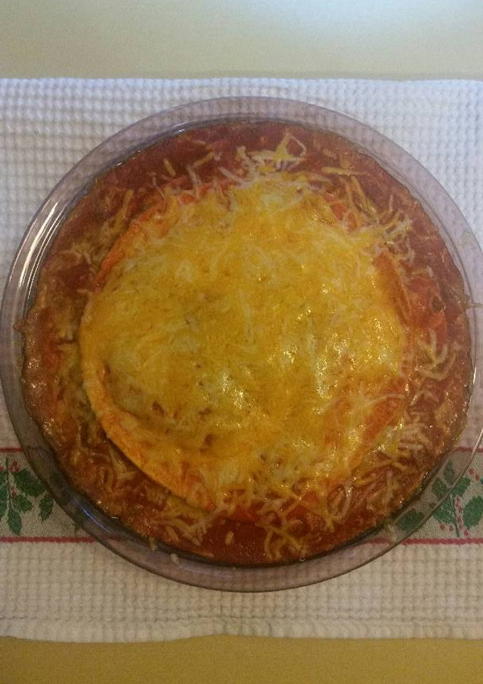 A picture of Enchilada Stack.