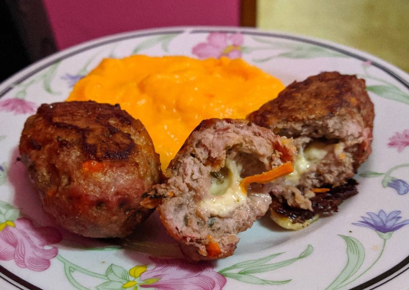 Bastones de Carne Picada Rellenos