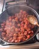 Winnis con chipotle fácil y sencillo