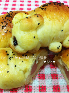 免柔★qq熱狗麵包★ 的食譜成品照片