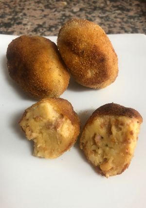 Una foto de Croquetas de chichas ibéricas