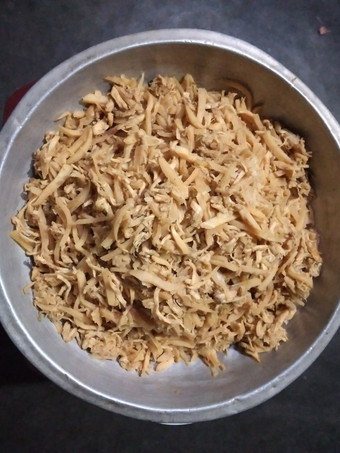 Cara Bikin Tumis Rebung dan Ayam (isian lumpia) Murah