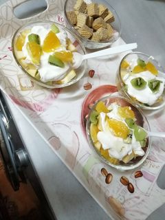 صورة لوصفة سلطه فواكه 😋