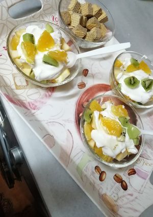 صورة لوصفة سلطه فواكه 😋
