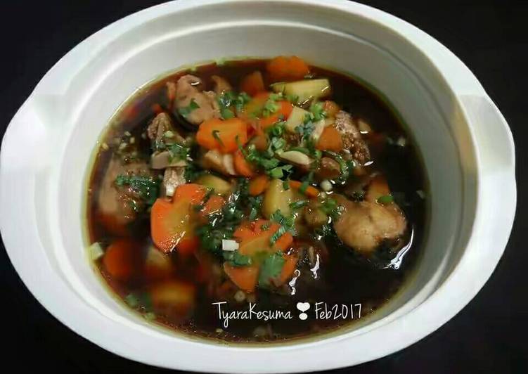 Ikan haruan/gabus masak kecap