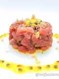 Tartare di Tonno con Lime e Passion Fruit