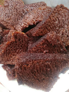 Foto resep Bolu karamel sarang semut rice cooker