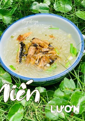Hình của món Miến lươn.
