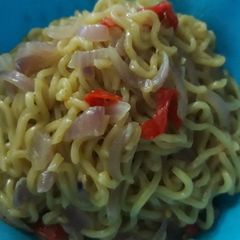 A picture of Peppered Noddles.