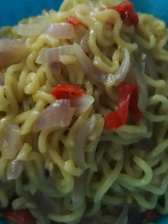 A picture of Peppered Noddles.