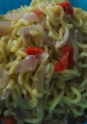 A picture of Peppered Noddles.