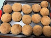 A picture of mozzarella bread rolls