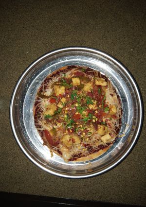 પનીર ભુરજી પીઝા રેસીપી મુખ્ય ફોટો