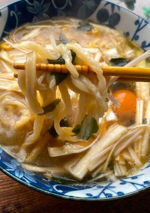 A picture of Japanese Miso Butter Ramen.