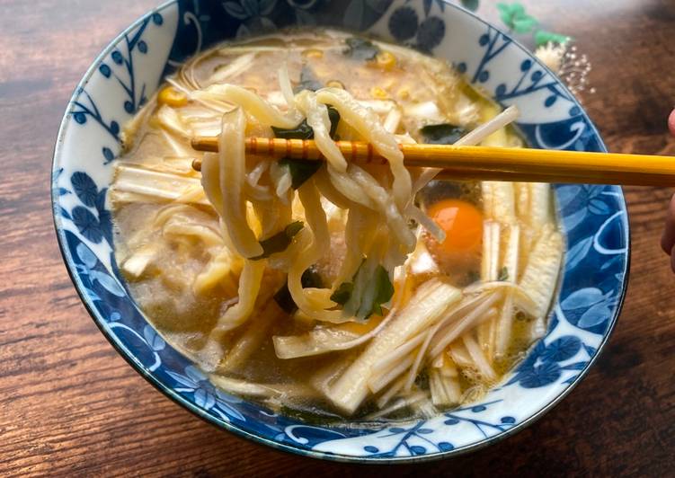 Recipe of Speedy Japanese Miso Butter Ramen