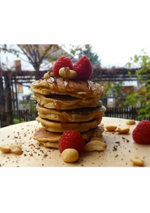 Snickers Pancakes Rezepthauptbild
