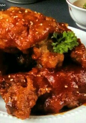Foto resep Fire chicken ala richeese