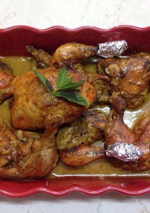 صورة لوصفة 🍗🌶دجاج تندوري على طريقتي🍗🌶