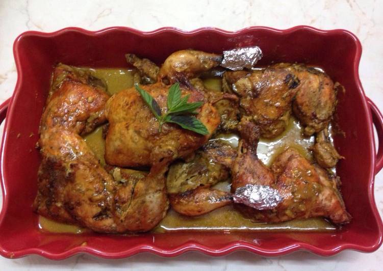 🍗🌶دجاج تندوري على طريقتي🍗🌶