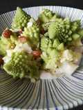 Romanescu en salsa de almendras