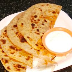 Cabbage paratha Pattagobi paratha A picture of Cabbage paratha Pattagobi paratha.