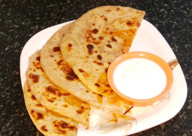 Easiest Way to Prepare Ultimate Cabbage paratha Pattagobi paratha