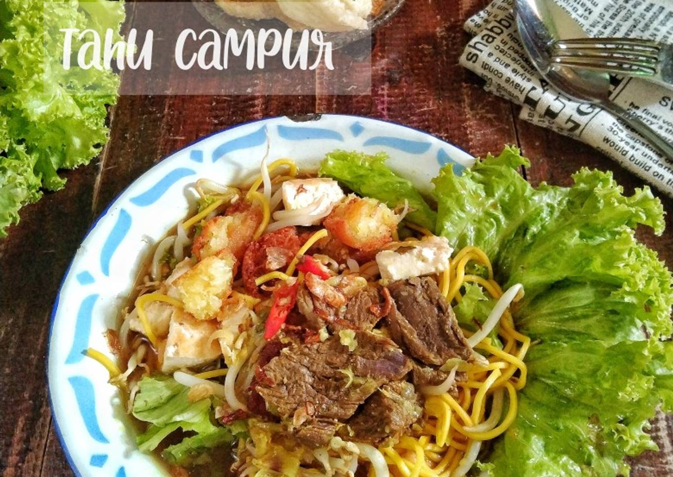 Tahu Campur khas Jatim