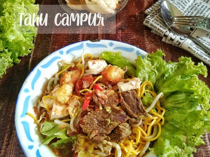 Cara Gampang Membuat Resep Tahu Campur khas Jatim yang Bikin Ngiler Anti Ribet, Bisa Manjain Lidah