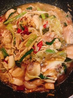 รูปของ หมกหม้อหน่อไม้ไก่🍗 style by barbie👩🏼‍🍳