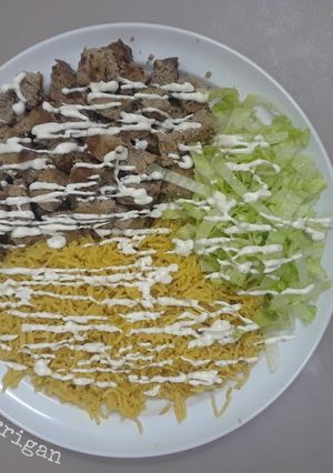 Foto resep Beef gyro (a la Halal Guys)
