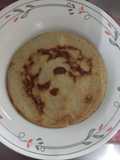 Pancake de avena con claras de huevos