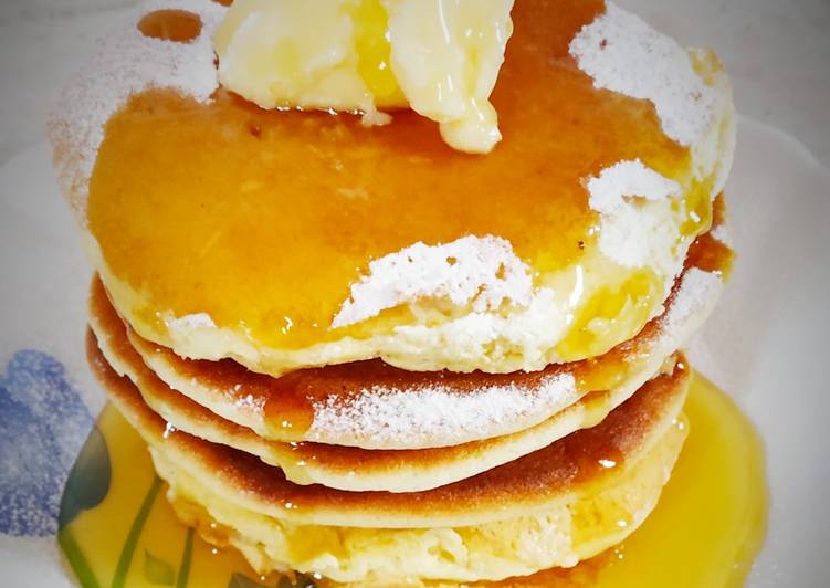 Simple Way to Prepare Award-winning Fluffy Pancake