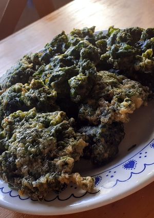 Una foto de Buñuelos de acelga
