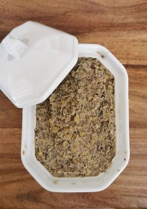 Une photo de Terrine de lentilles vertes