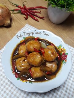 Foto resep Bola Daging Saus Tiram