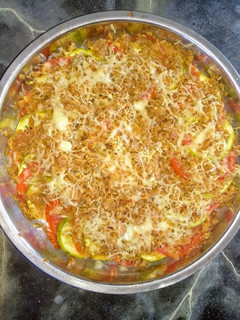 Una foto de Gratín de zucchinis y tomates a la provenzal