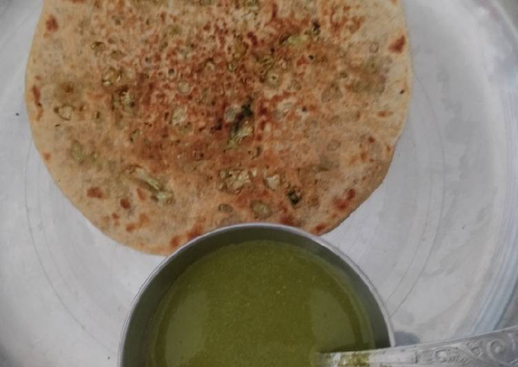 Cauliflower paratha