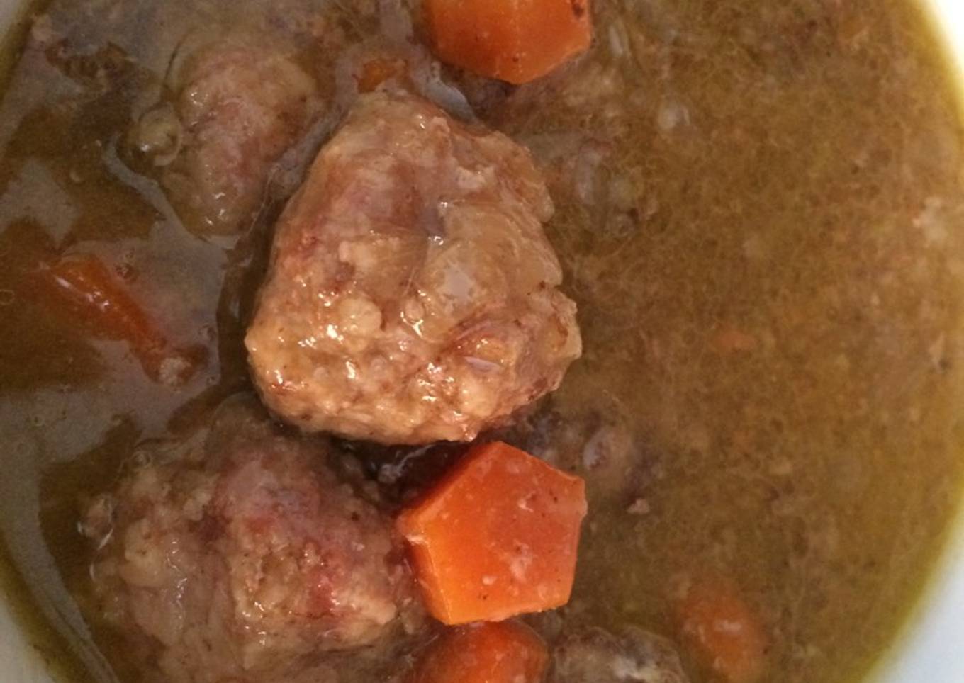 Albóndigas en salsa