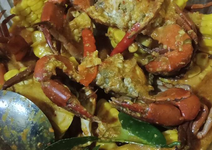 Kepiting saus padang