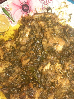 हरी धनिया का चिकन (hara dhaniya ka chicken recipe in Hindi) रेसिपी मुख्य फोटो