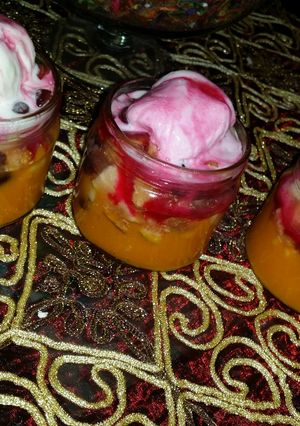 صورة لوصفة فروت سلاد بالايس كريم