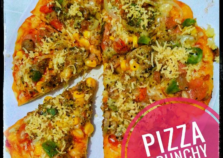 Langkah Mudah untuk Membuat Pizza Crunchy &#34;Teflon&#34;🍕🍕 yang Sempurna
