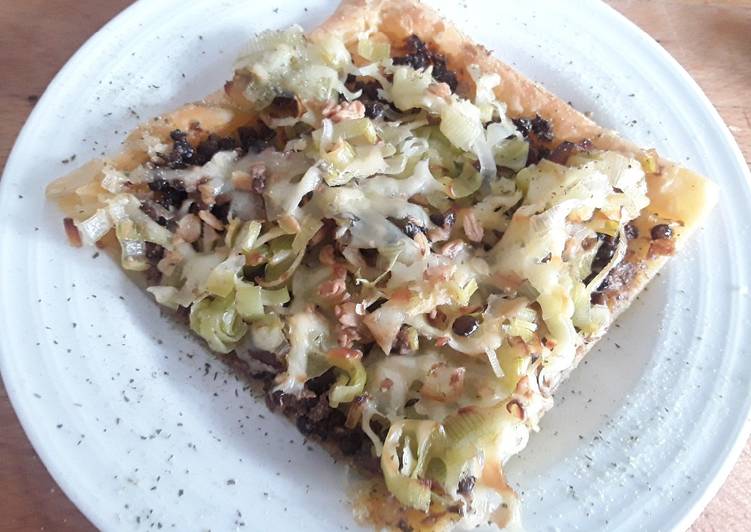 Sig's leeky pizza