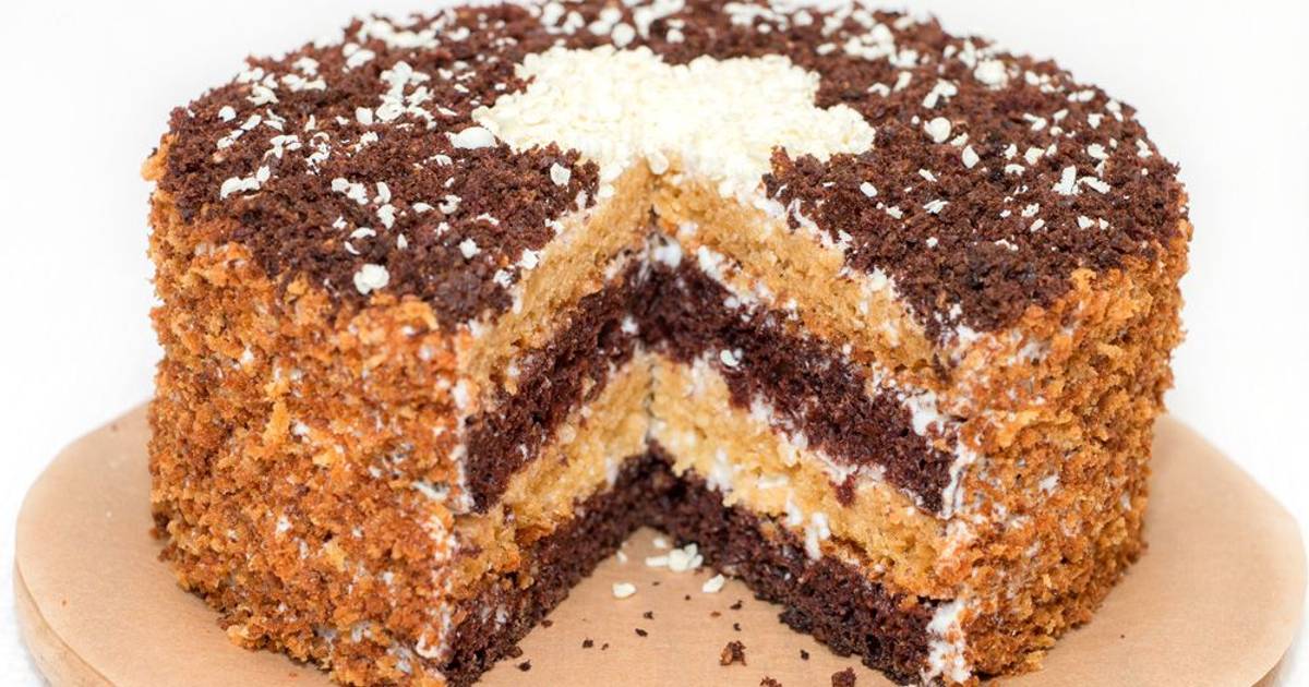 Простой рецепт торта «Сметанник»